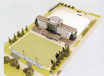 Ескіз реконструкції стадіону ''Сокіл''